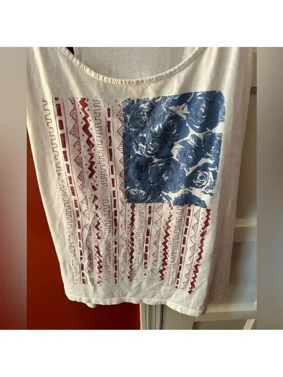 Torrid American Flag Racerback Tank Top - Picture 8 of 10